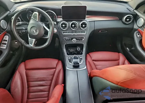 2017 Mercedes-Benz C 43 4Matic Amg from USA, damaged, VIN 55SWF6EB1HU202394